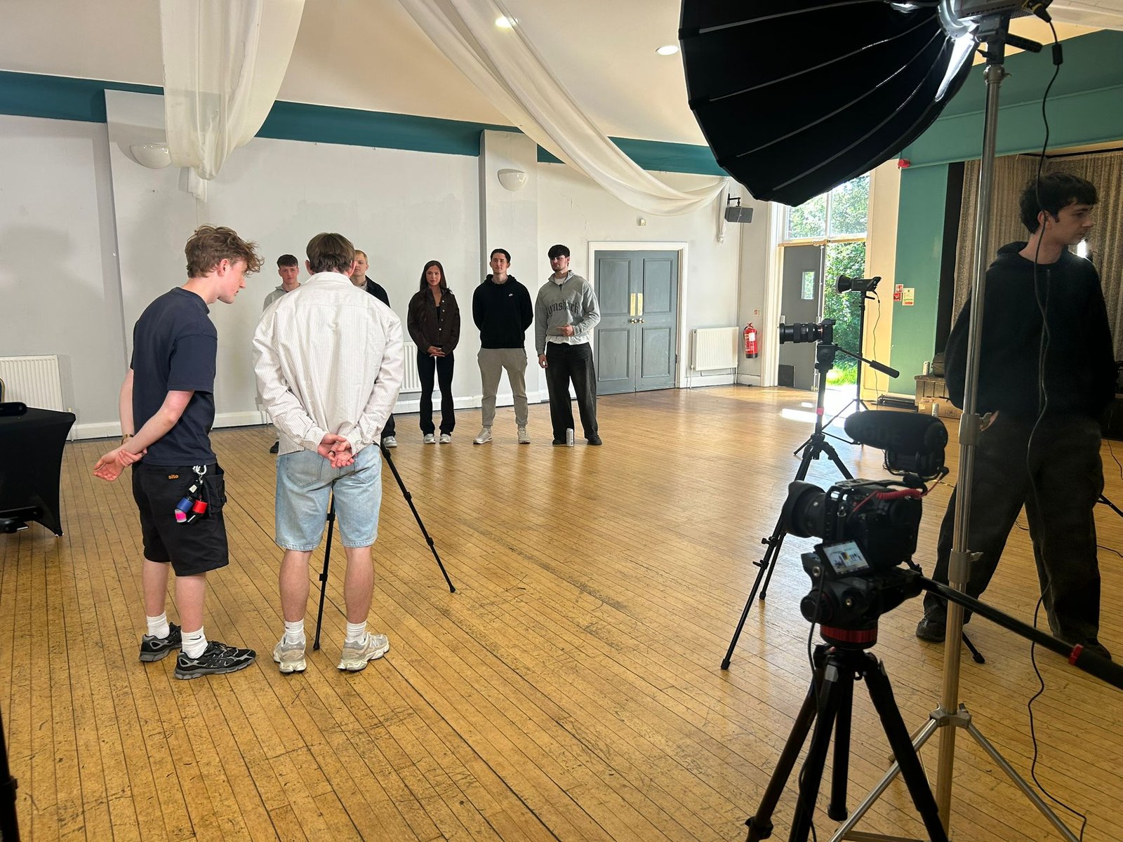 Follin Creative on set